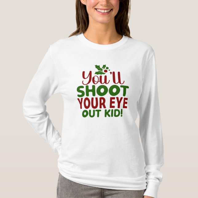 T - Shirt Funny Holiday Zitat (Vorderseite)