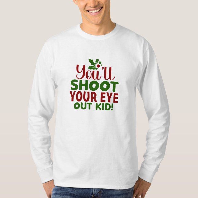 T - Shirt Funny Holiday Zitat (Vorderseite)