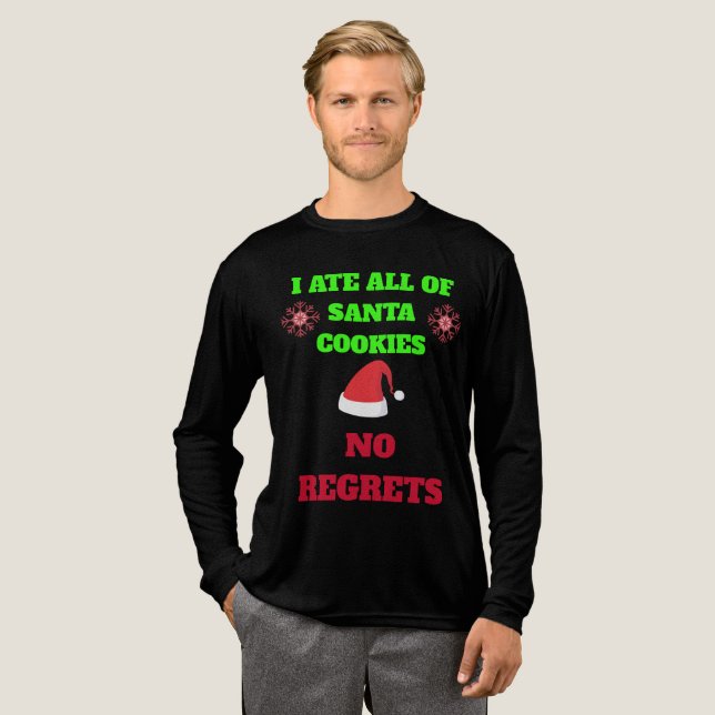 T - Shirt - Funny Xmas T Shirt (Volle Vorderseite)