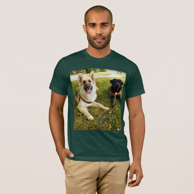 T - Shirt für arbeitende Mädchen (Vorne ganz)