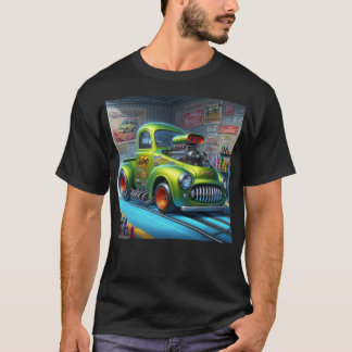 T - Shirt für Autos der Sonderklasse Dragster