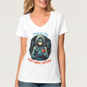 T - Shirt für beängstigende Krankenkostüme