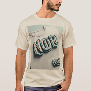 T-Shirt für beleuchtete Noor-3D-Logos
