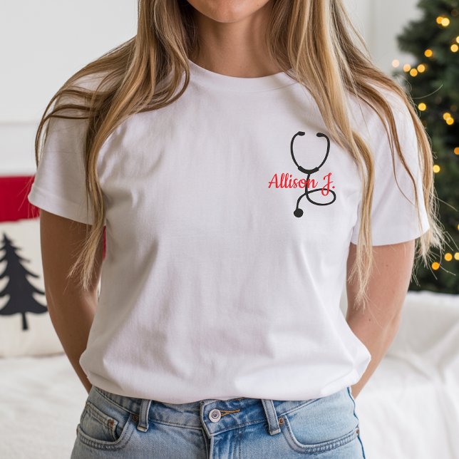 T - Shirt für benutzerdefinierte Krankenversicheru (nurse t-shirt, nurse gift, registered nurse t-shirt, nursing school t-shirt, nursing student shirt,)