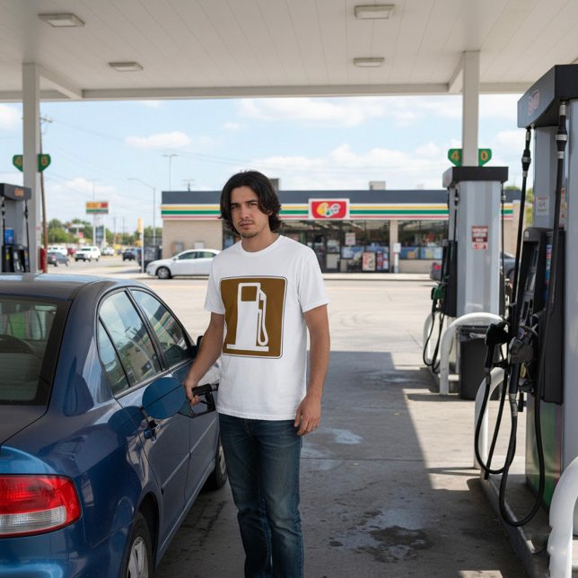 T - Shirt für Benzinstraßen (Von Creator hochgeladen)