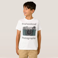 T - Shirt für berufliche Fotografen Camera Foto
