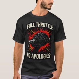 T-Shirt für Biker ohne Grenzen – Vollgas