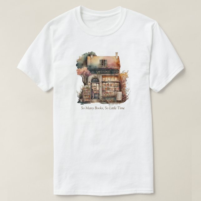 T - Shirt für Buchhandlung (Design vorne)