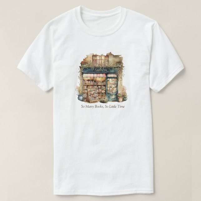 T - Shirt für Buchhandlung (Design vorne)
