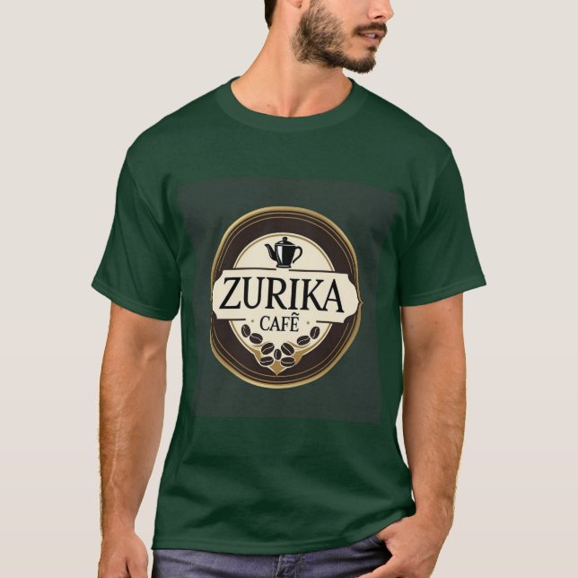 T-Shirt für Cafe'-Geschäft (Vorderseite)