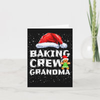 T-Shirt für Cookie-Back-Crew Oma passend zu Weihna
