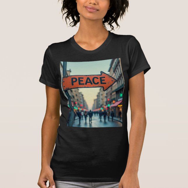 T-Shirt für Damen in schmaler Passform  (Vorderseite)