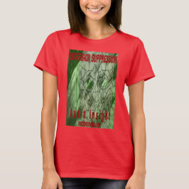 T-Shirt für Damen, "Obsession Suppression", farbig