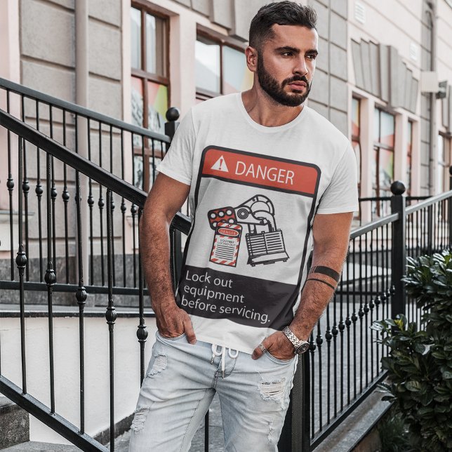 T - Shirt für das Aussperren von gefährdeten Gerät (Von Creator hochgeladen)