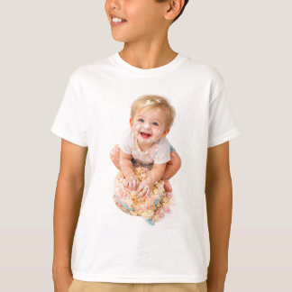 T-Shirt für das erste Geburtstags-Cake-Smash-Baby