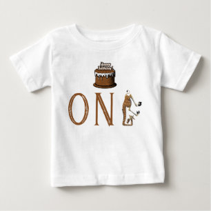 T-Shirt für das erste Geburtstags-Cake-Smash eines