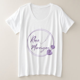 T-Shirt für das Logo "Women's Plus Author"