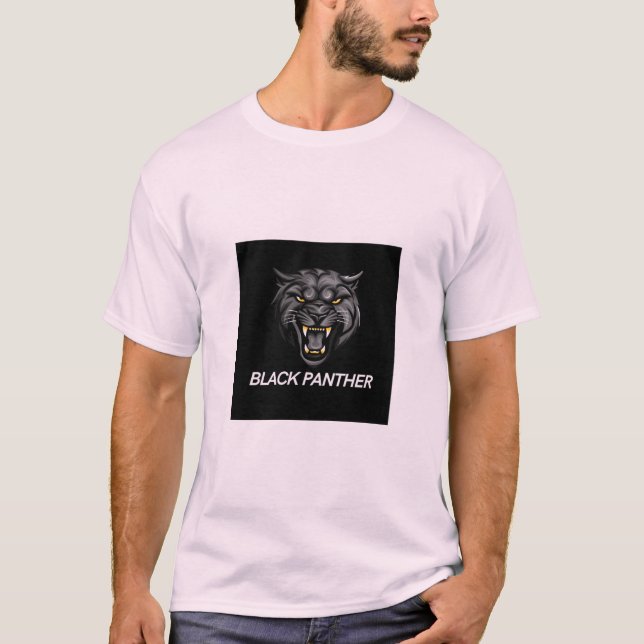 T - Shirt für das Schwarze Panther (Vorderseite)