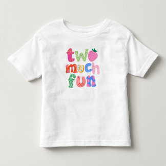 T-Shirt für den 2. Geburtstag Mädchen mit 'Zwei vi