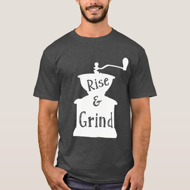 T-Shirt für den Aufstieg und den Grind (Vorderseite)