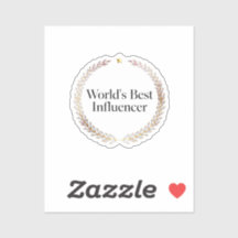T-Shirt für den besten Influencer der Welt, lustig