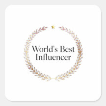 T-Shirt für den besten Influencer der Welt, lustig