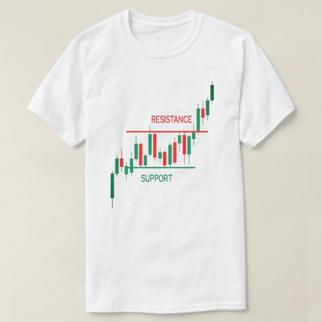 T-Shirt für den einsichtsvollen Trader (Design vorne)