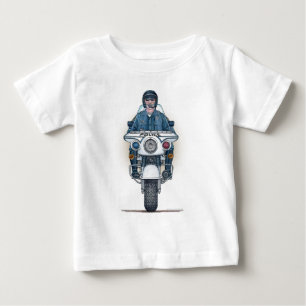 T - Shirt für den Säugling von Polizeikrafträdern