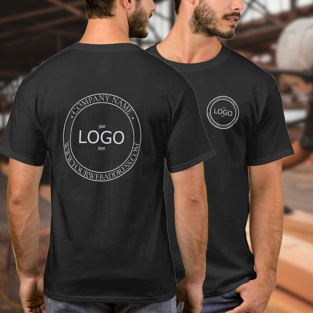 T - Shirt für den Text des Logos auf der Vordersei (Von Creator hochgeladen)