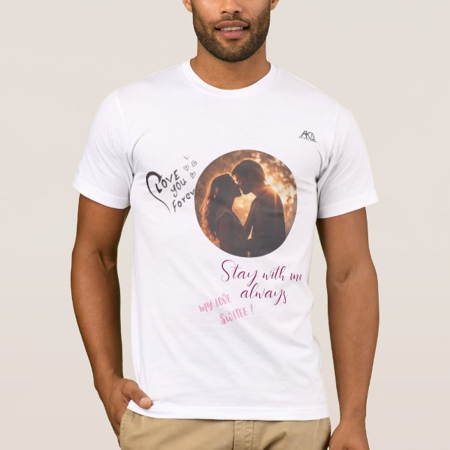 T-Shirt für den Valentinstag (Vorderseite)