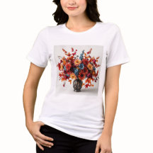 T - Shirt für den weiblichen Herbst