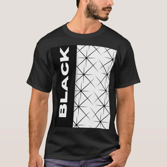 T-Shirt für die abstrakte Fusionsentwicklung (Vorderseite)