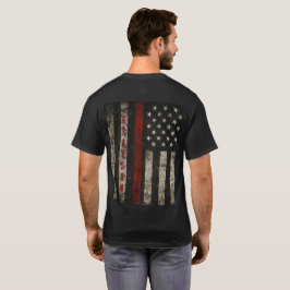 T - Shirt für die benutzerdefinierte rote Linie