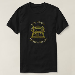 T - Shirt für die Bewertung des Busfahrers