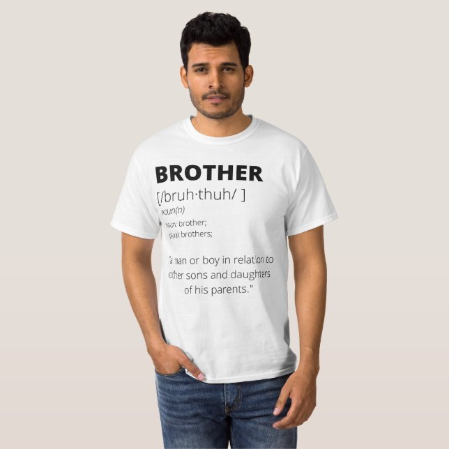 T - Shirt für die Brüder (Vorne ganz)