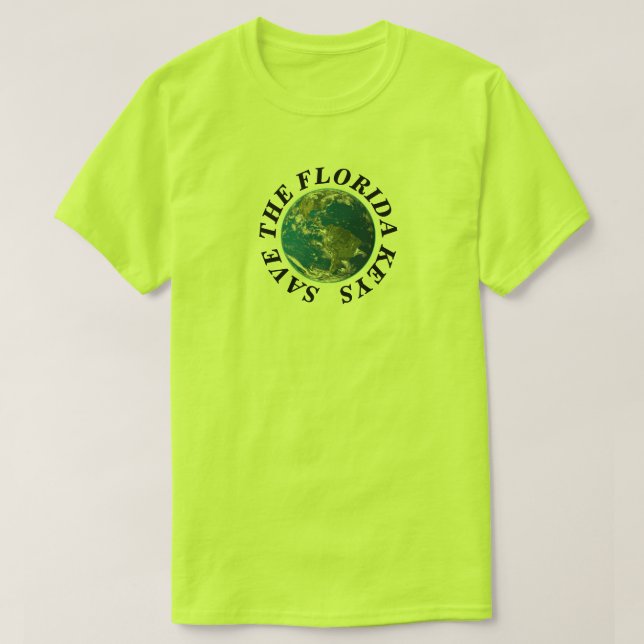 T - Shirt für die Florida-Tasten gerettet (Design vorne)
