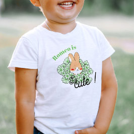 T‑Shirt für die ganz Kleinen mit süßem Hasen‑Desig Kleinkind T-shirt