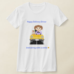 T - Shirt für die Lieferung des Treibers