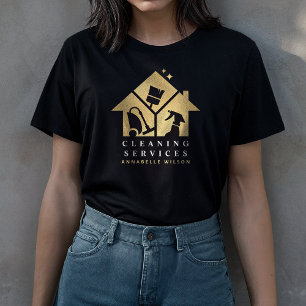 T - Shirt für die Reinigung von Goldhäusern