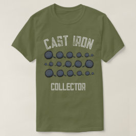 T - Shirt für die Sammlung von Metallteilen