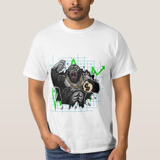 T - Shirt für die von Diamanten gehandelte Börse (Vorderseite)