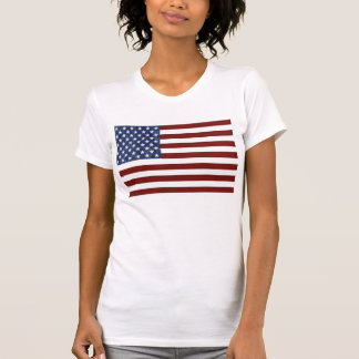 T - Shirt für die Wahlen unter amerikanischer Flag