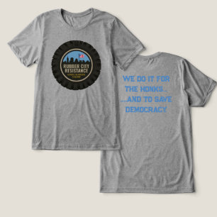 T - Shirt für die Widerstandsfähigkeit der Gummist