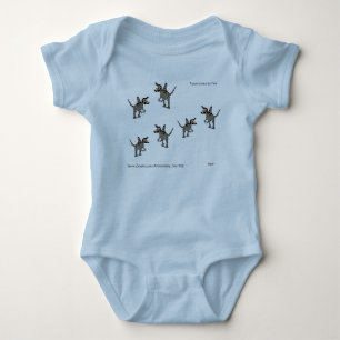 T - Shirt für einen Baby Boy / Dinosaurier