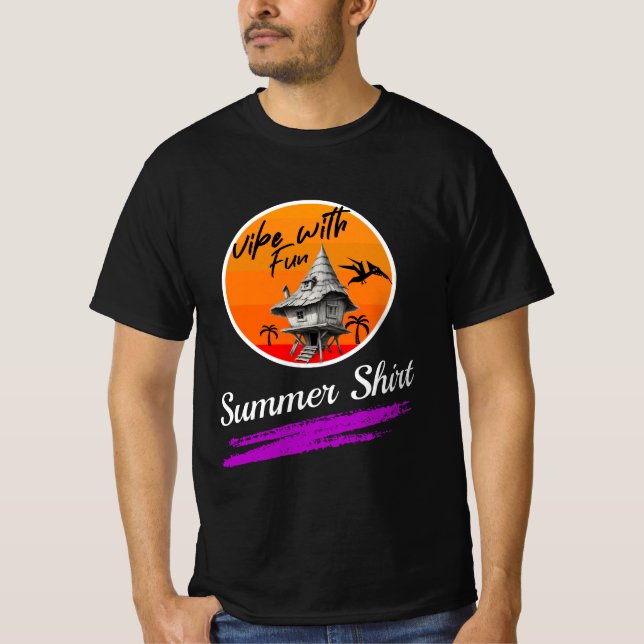 T-Shirt für einen spaßigen Sommer (Vorderseite)