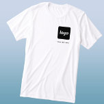 T - Shirt für einfache Logos und Textdateien<br><div class="desc">Einfaches Logo und benutzerdefinierter T - Shirt für Textverarbeitung. Ersetzen Sie das Logo und den Text durch Ihren eigenen,  um es anzupassen. Tragen Sie sie selbst,  geben Sie sie Ihren Mitarbeitern und Mitarbeitern,  verkaufen sie an Kunden und Kunden oder geben sie als Werbematerial,  um die Kundenbindung inspirieren.</div>