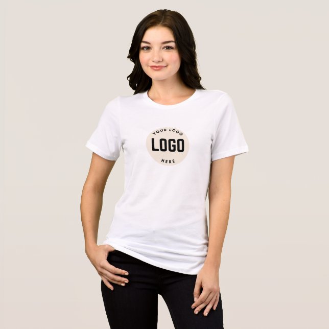 T - Shirt für einfache Logos und Textdateien (Vorderseite voll)