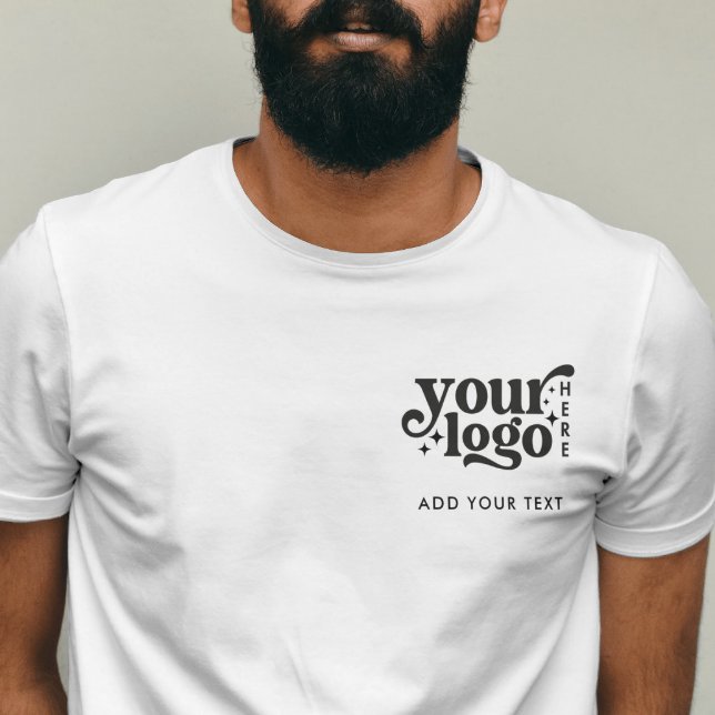 T - Shirt für einfache Logos und Textfirmen (Von Creator hochgeladen)