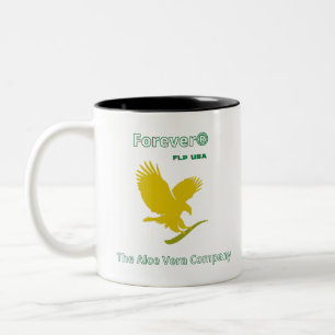T - Shirt für ewig lebende Erzeugnisse Zweifarbige Tasse