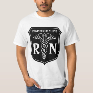 T-Shirt für examinierte Krankenschwester RN mit Ca